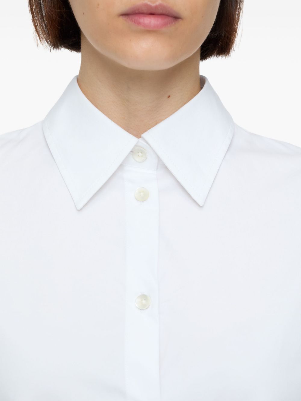 Closed Shirts White Cotton Elastane
