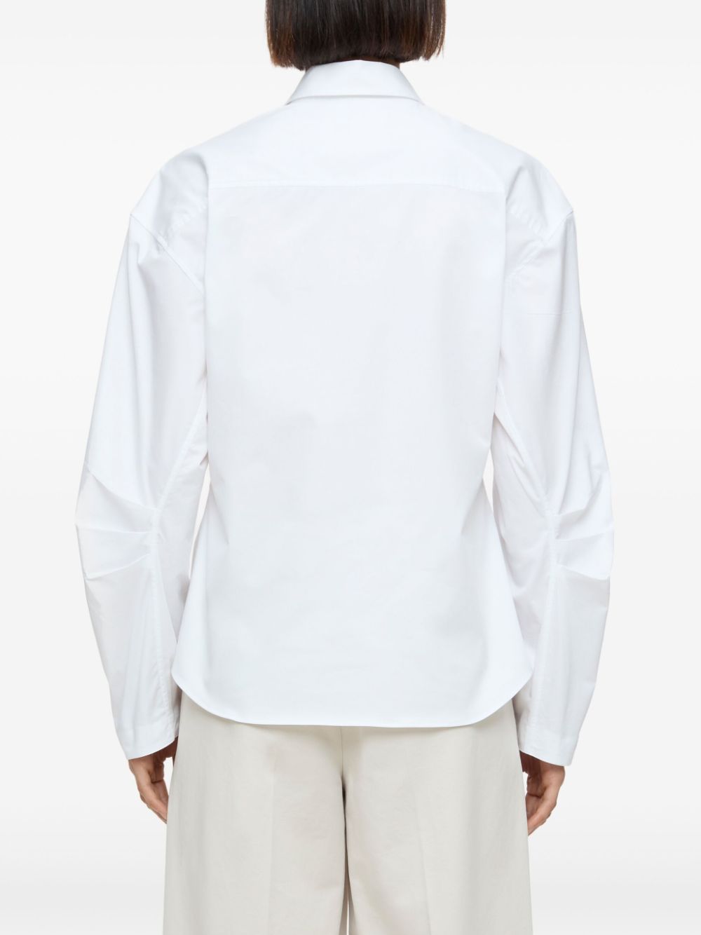 Closed Shirts White Cotton Elastane
