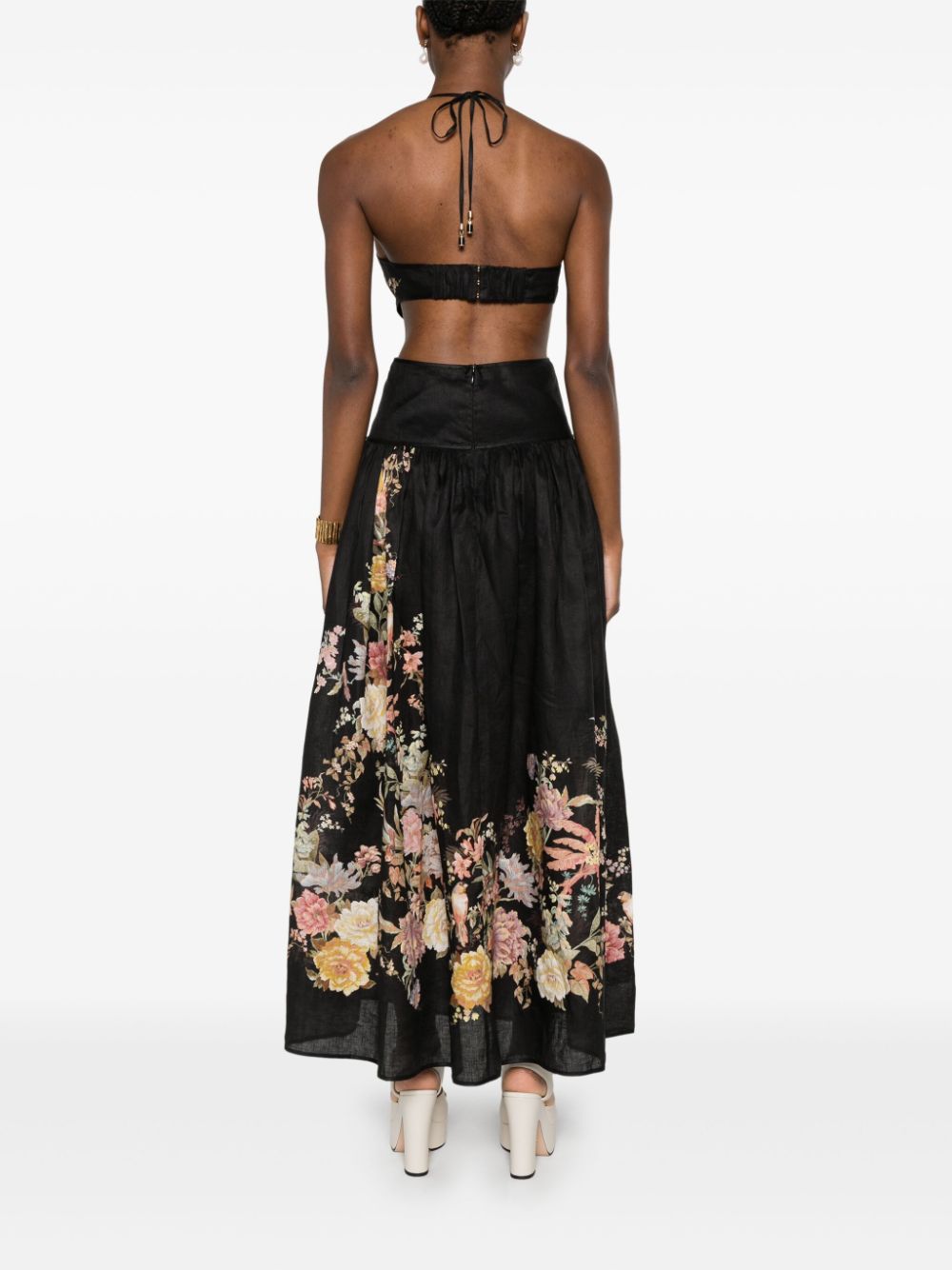 Zimmermann Dresses Black Linen/flax