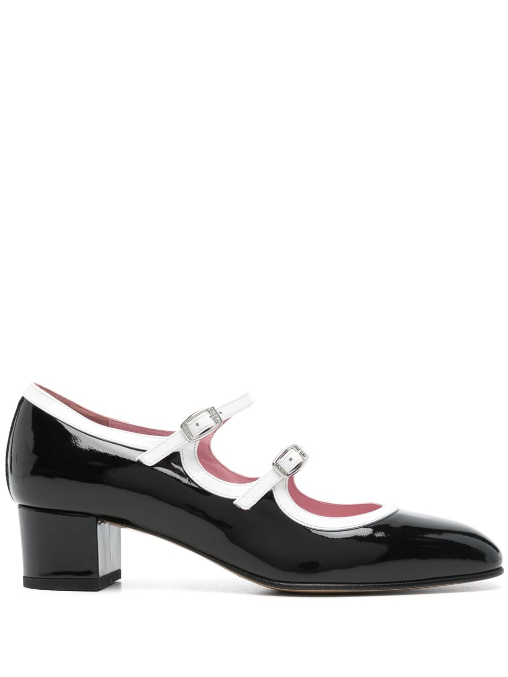 Carel Paris Flat Shoes Black Calf Leather