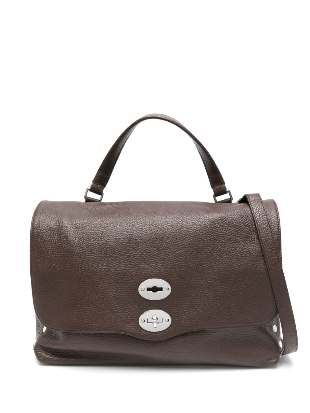 Zanellato Bags Marrone Scuro Calf Leather