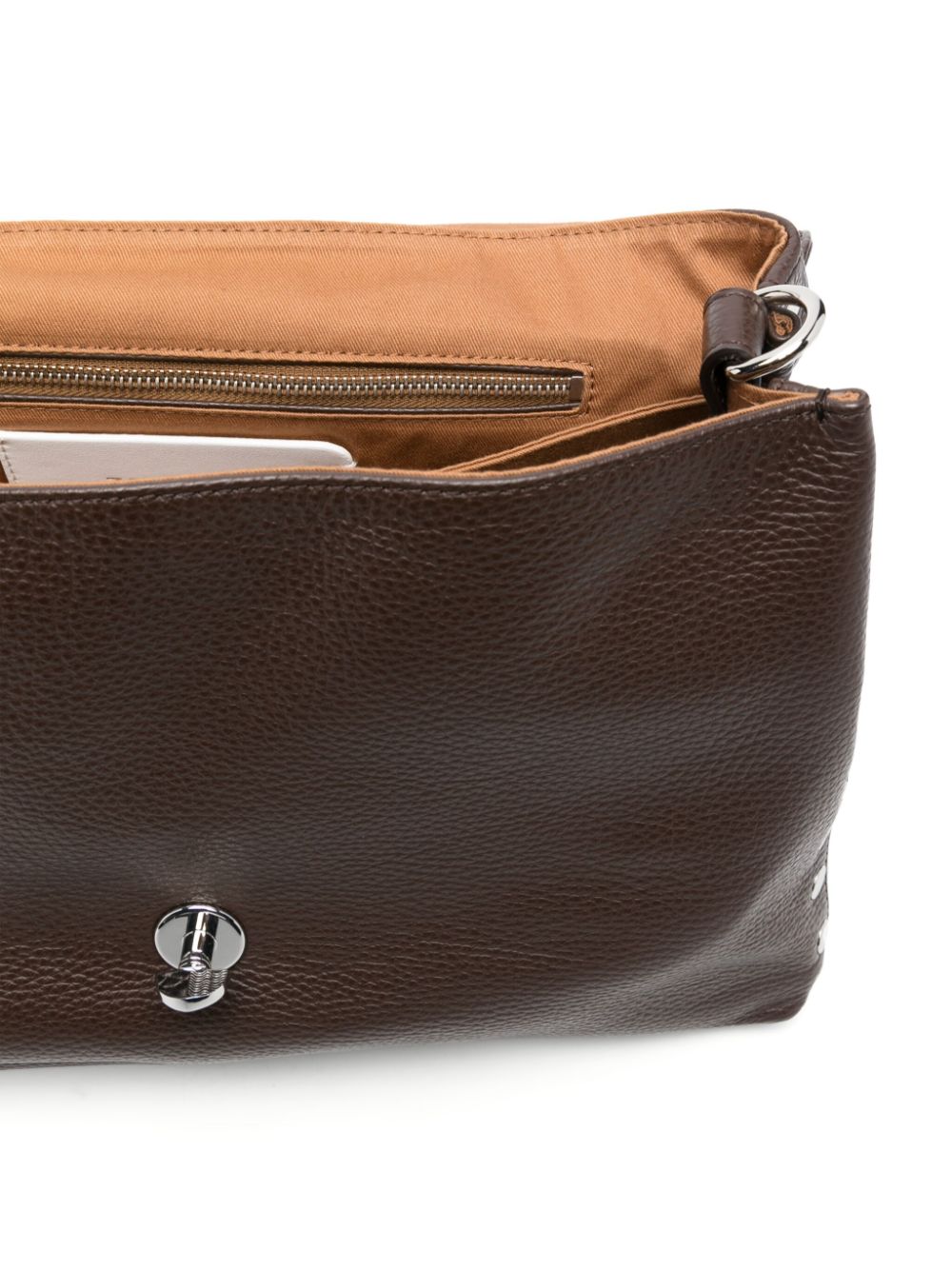 Zanellato Bags Marrone Scuro Calf Leather