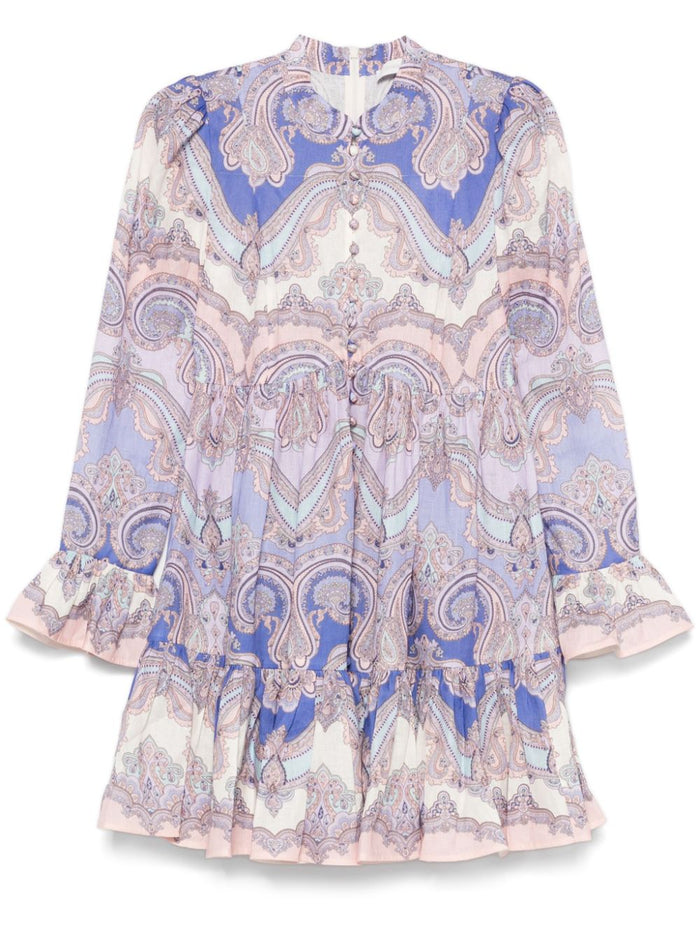 Zimmermann Dresses Purple Linen