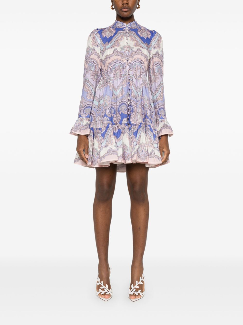 Zimmermann Dresses Purple Linen