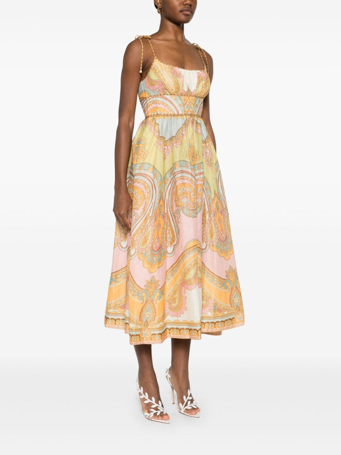 Zimmermann Dresses Golden Linen