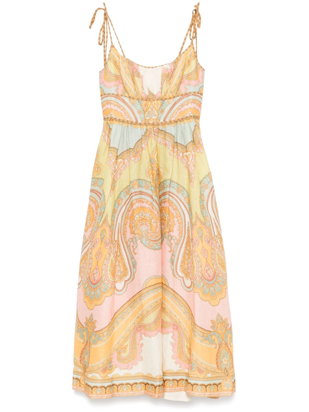 Zimmermann Dresses Golden Linen