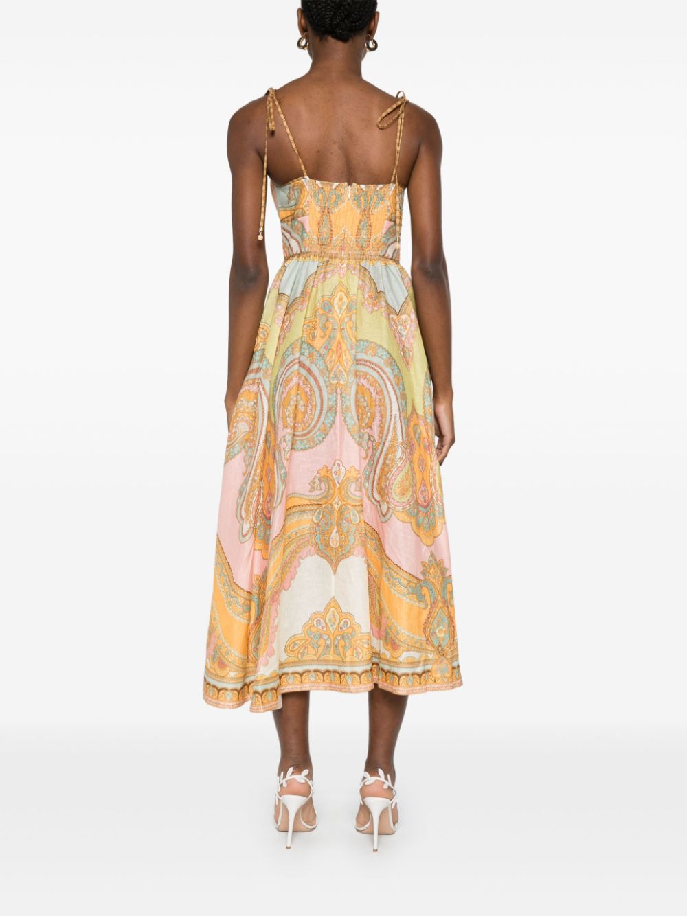 Zimmermann Dresses Golden Linen