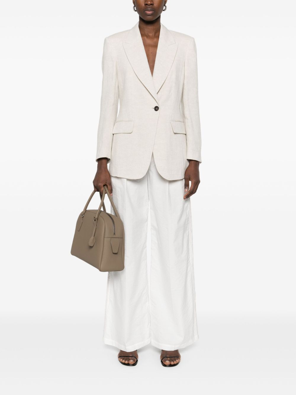 Brunello Cucinelli Jackets Beige Outer: Linen/flax