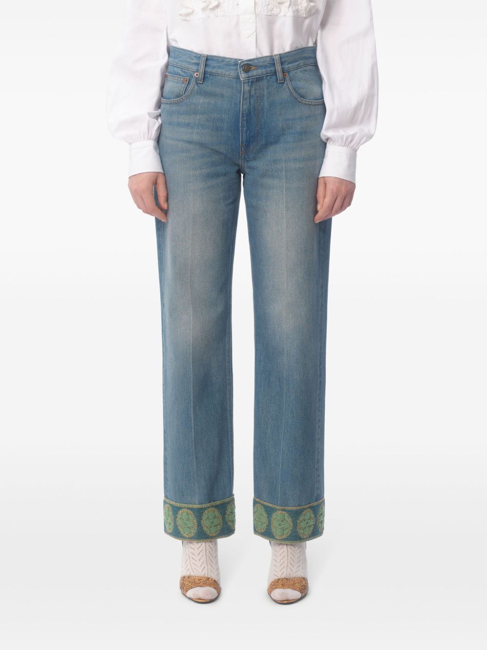 Valentino Jeans Blue Lining: Polyester