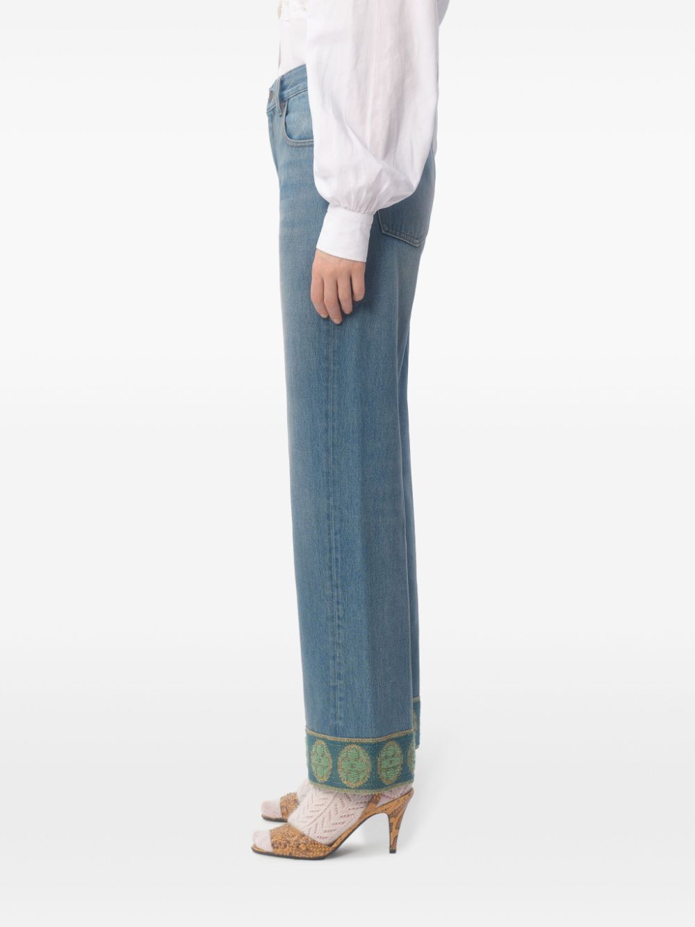 Valentino Jeans Blue Lining: Polyester
