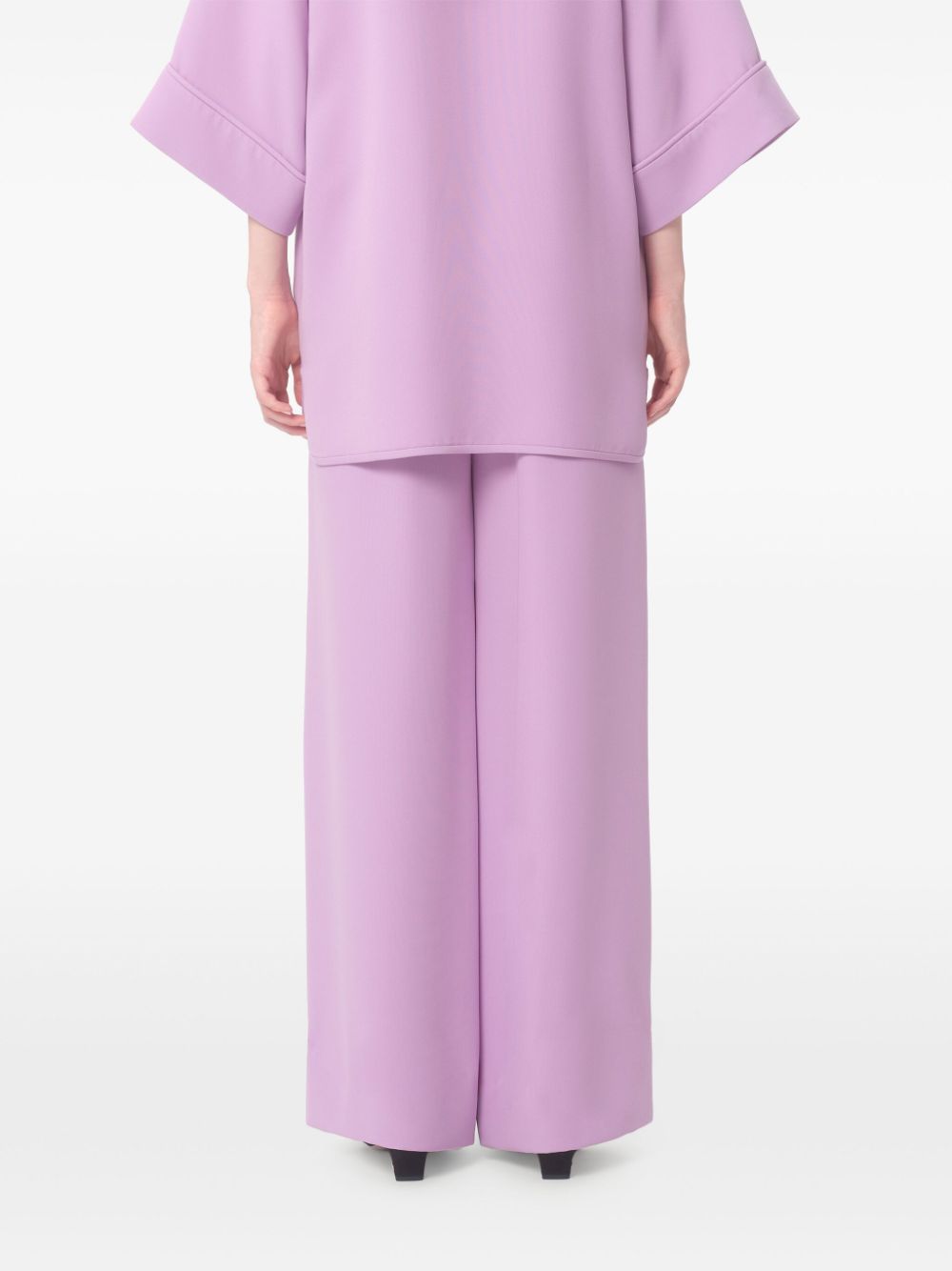 Valentino Trousers Lilac Lining: Silk Outer