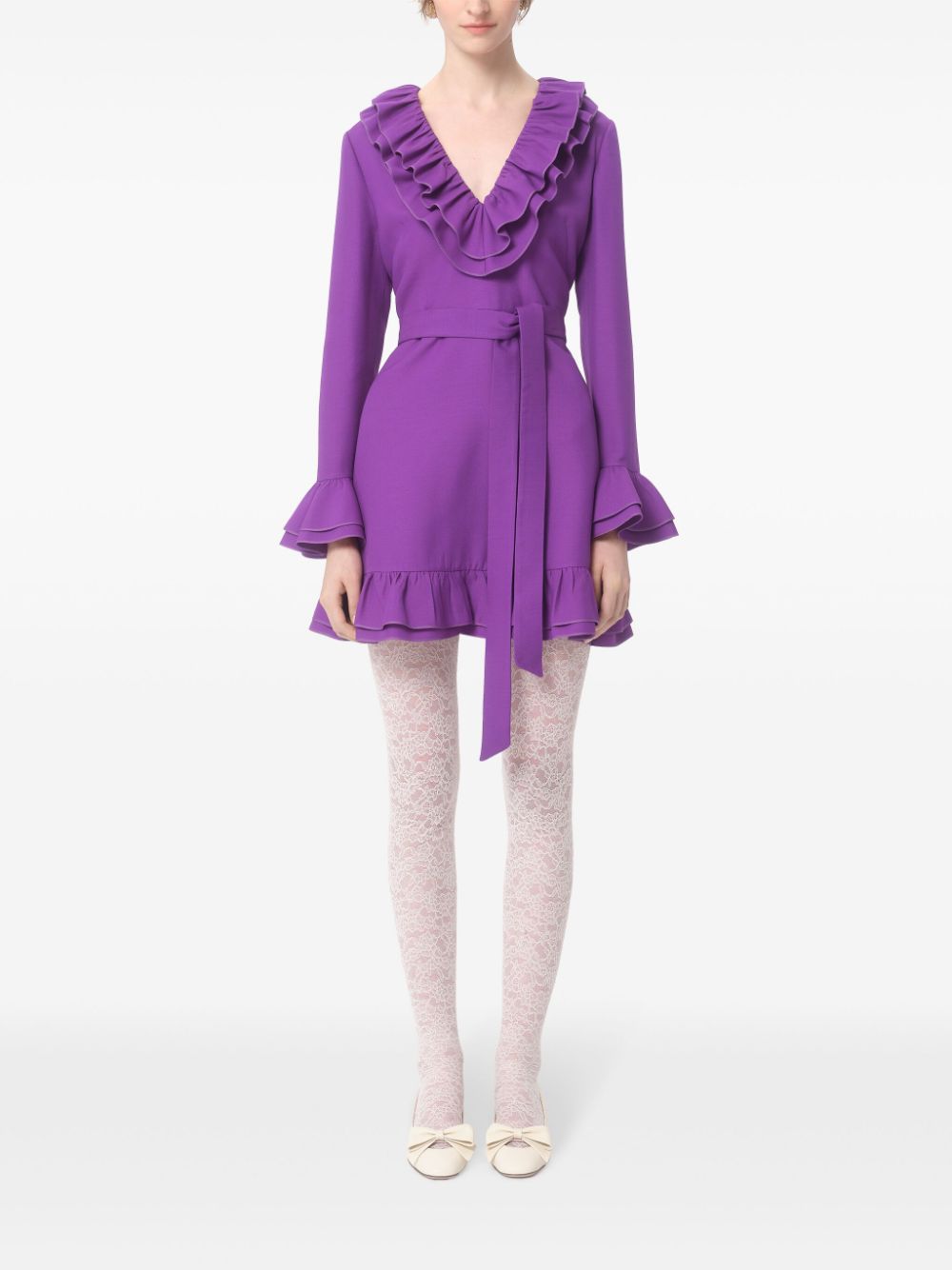 Valentino Dresses Purple Lining: Viscose