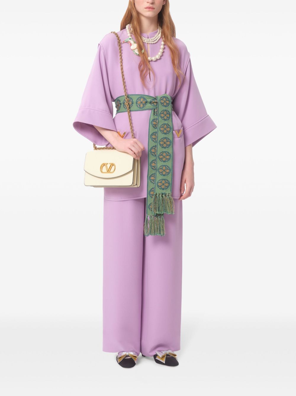 Valentino Dresses Lilac Lining: Silk Outer