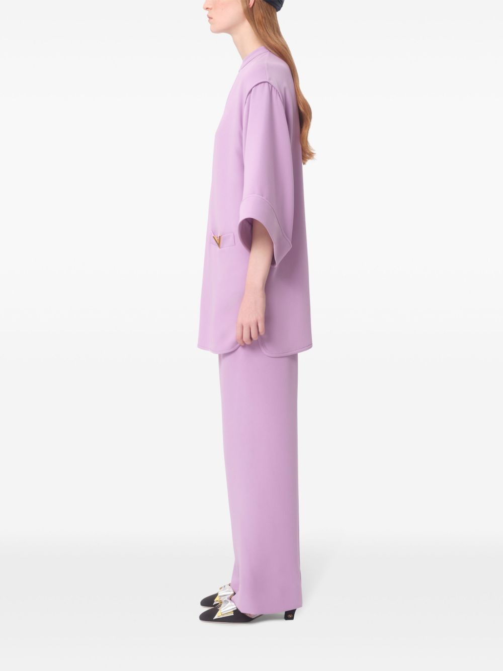 Valentino Dresses Lilac Lining: Silk Outer
