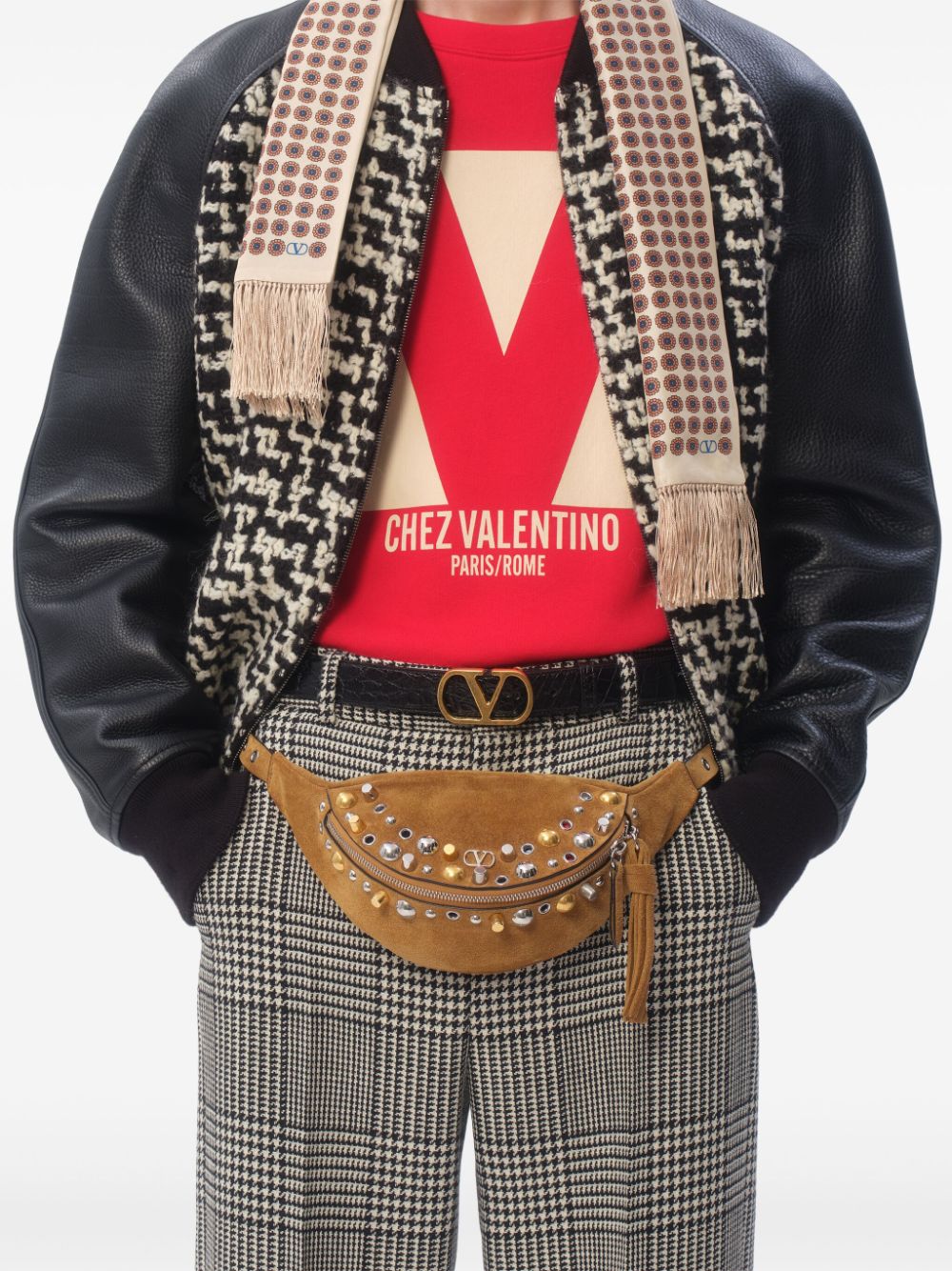 Valentino Coats Ivory Fabric