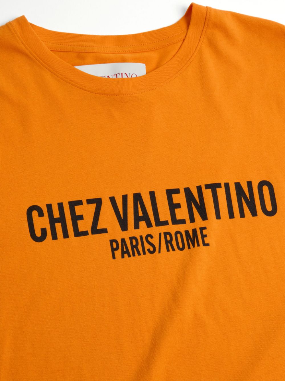 Valentino T-Shirts And Polos Orange Cotton