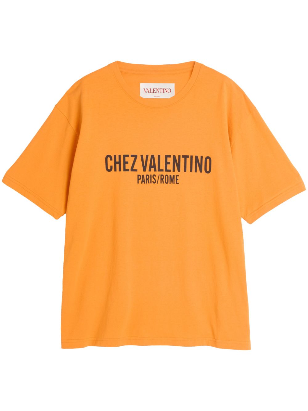 Valentino T-Shirts And Polos Orange Cotton