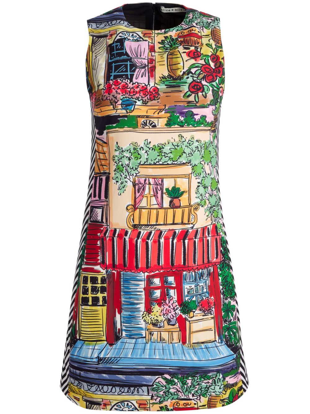 Alice + Olivia Dresses Multicolour Polyester
