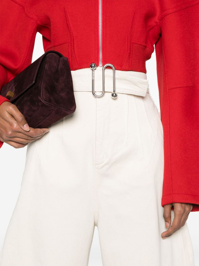 Sportmax Trousers Beige Cotton