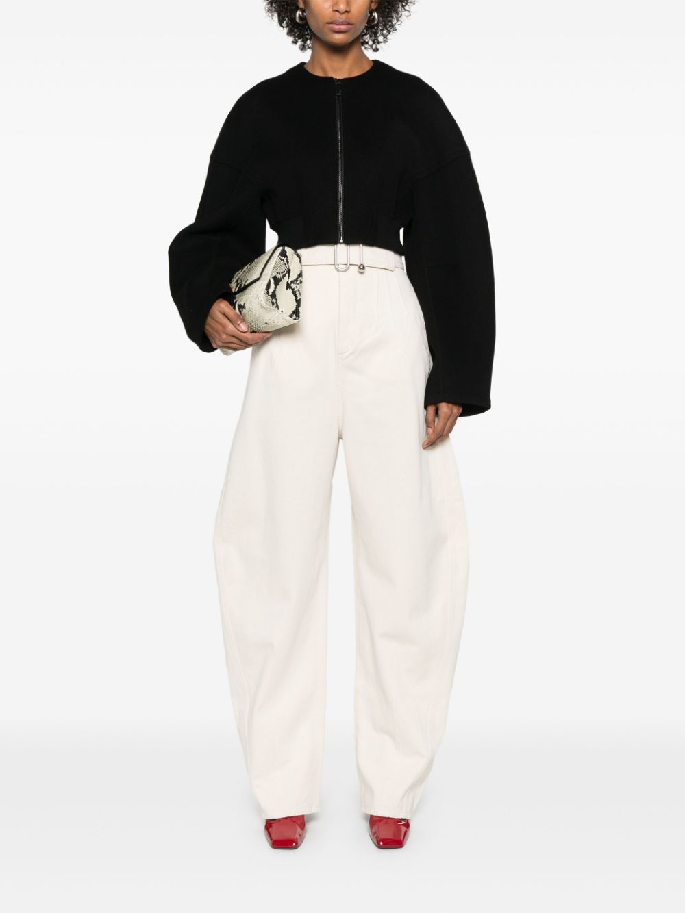 Sportmax Pre Jackets Black Virgin Wool