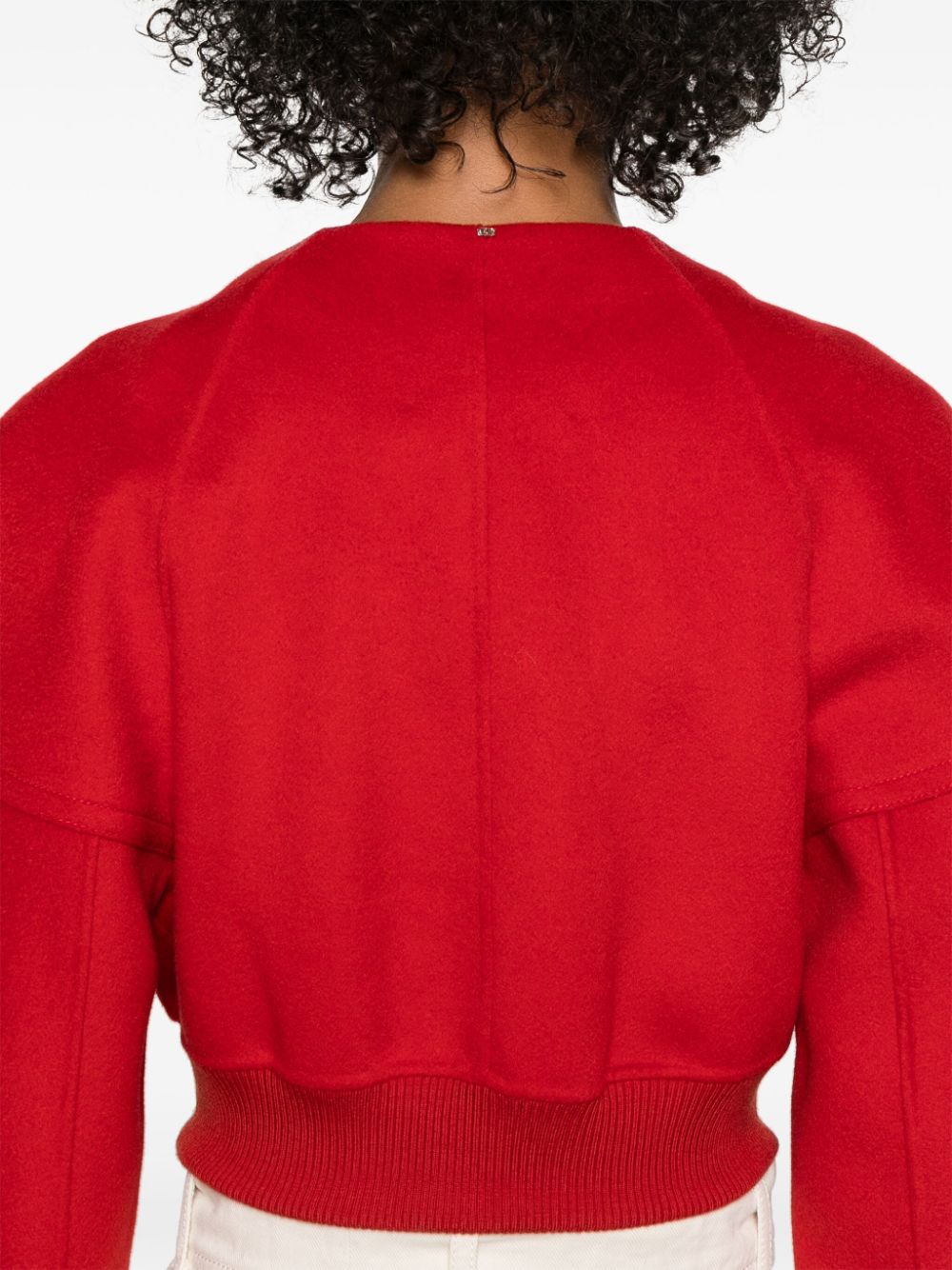 Sportmax Pre Jackets Red Virgin Wool