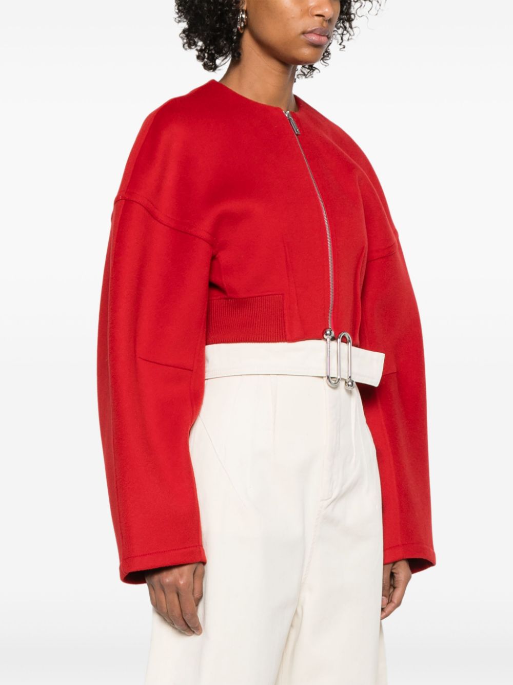 Sportmax Pre Jackets Red Virgin Wool