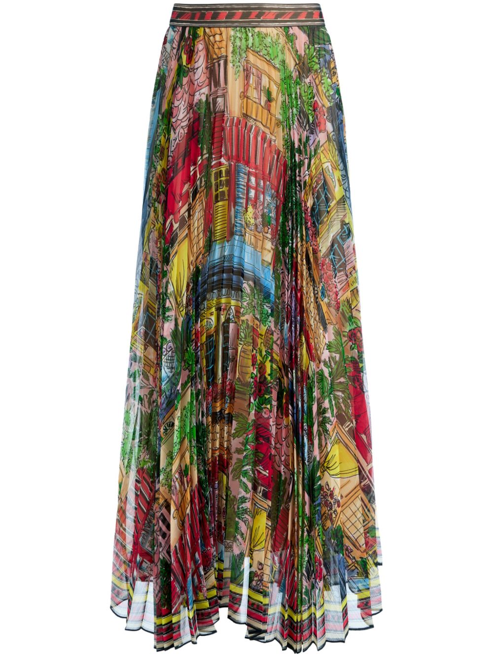 Alice + Olivia Skirts Multicolour Synthetic->polyester100.0 %