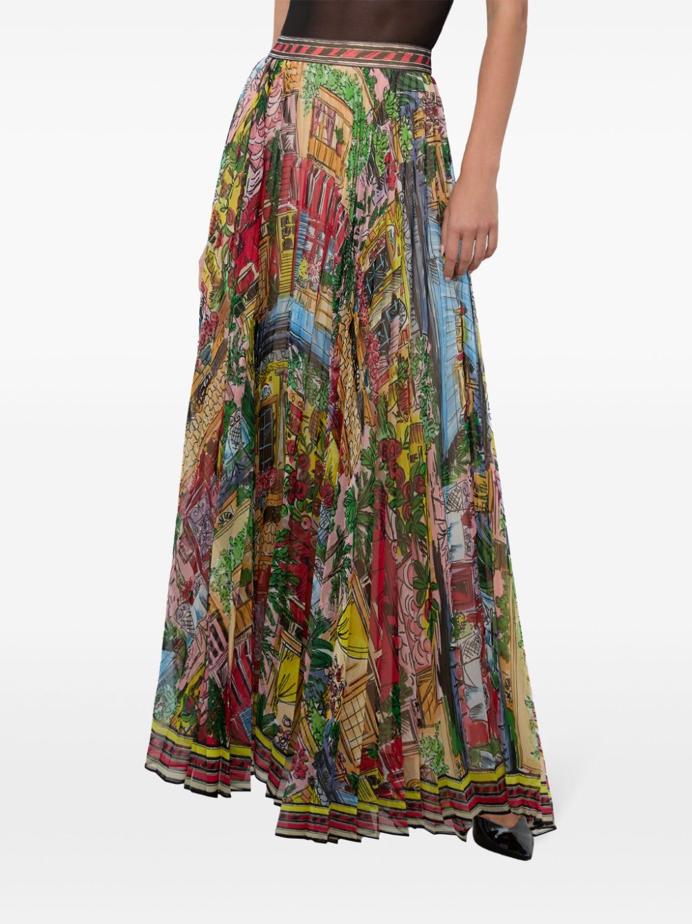 Alice + Olivia Skirts Multicolour Synthetic->polyester100.0 %