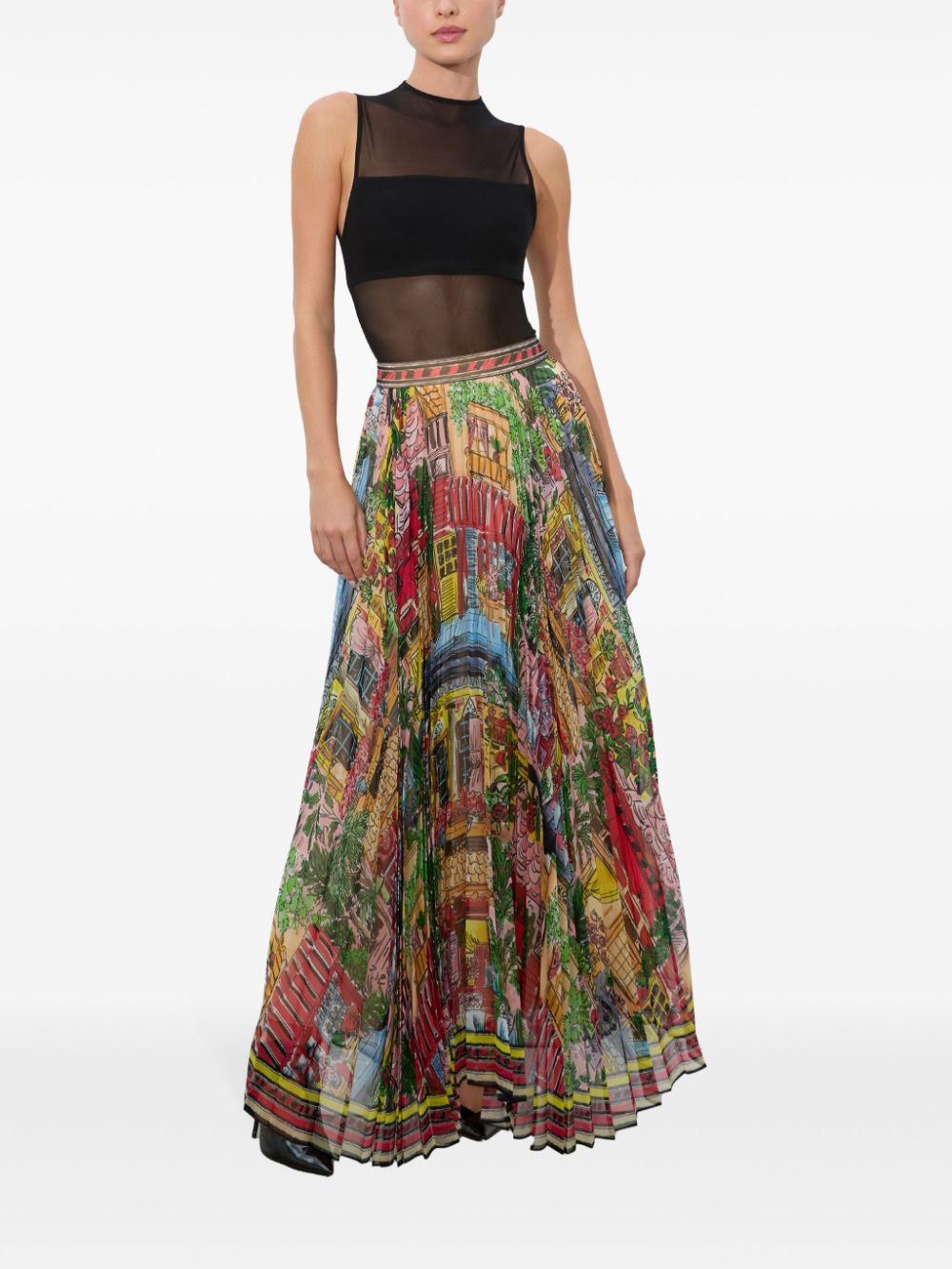 Alice + Olivia Skirts Multicolour Synthetic->polyester100.0 %