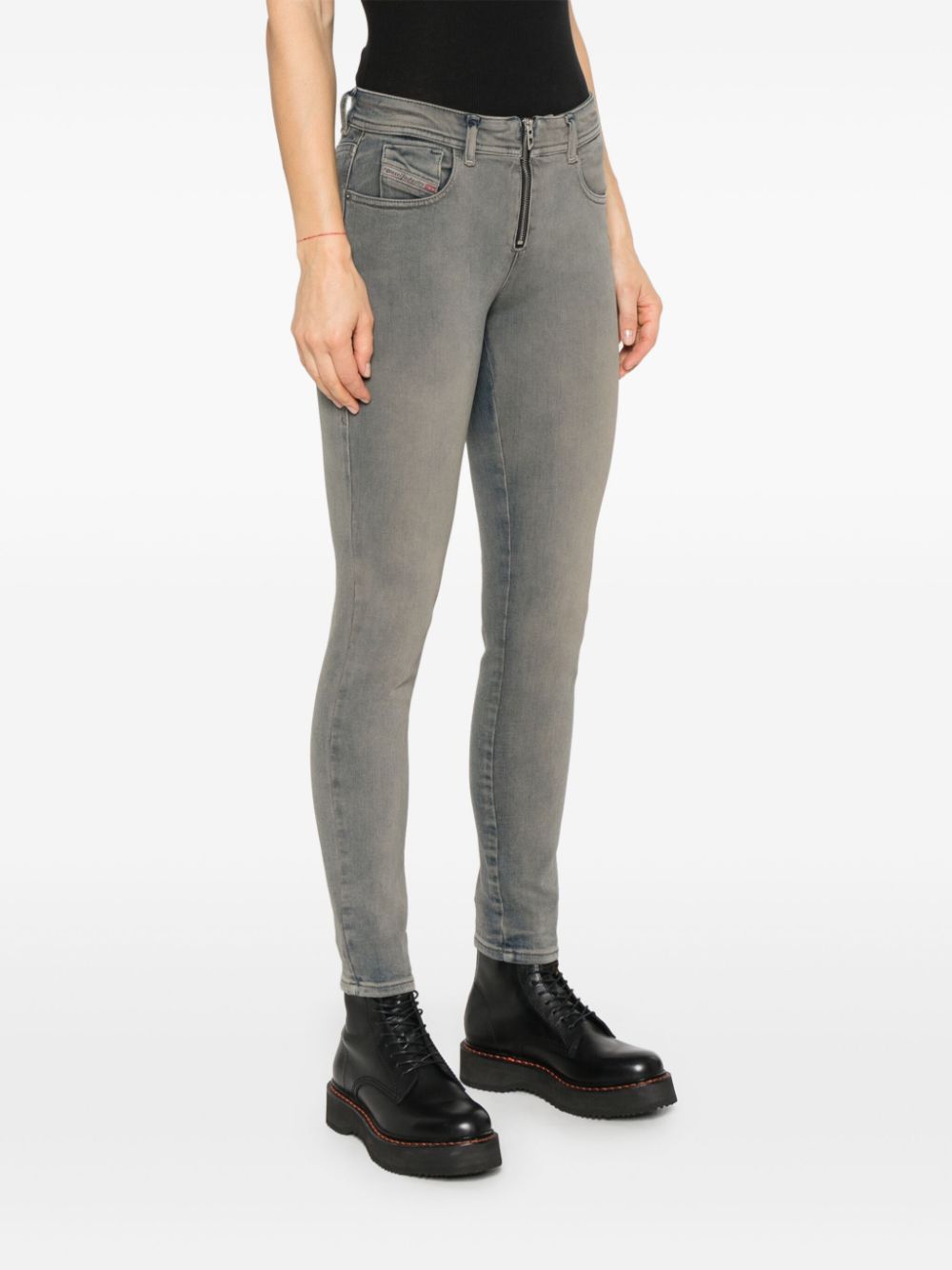 Diesel Jeans Black Cotton