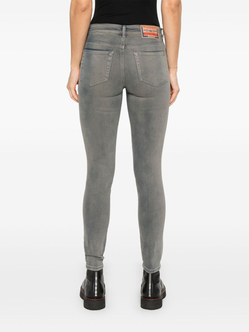 Diesel Jeans Black Cotton