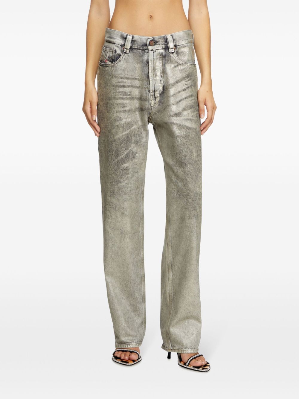 Diesel Jeans Grey Cotton