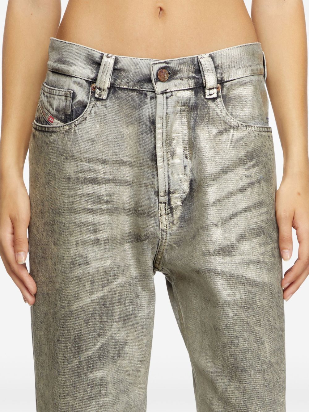 Diesel Jeans Grey Cotton
