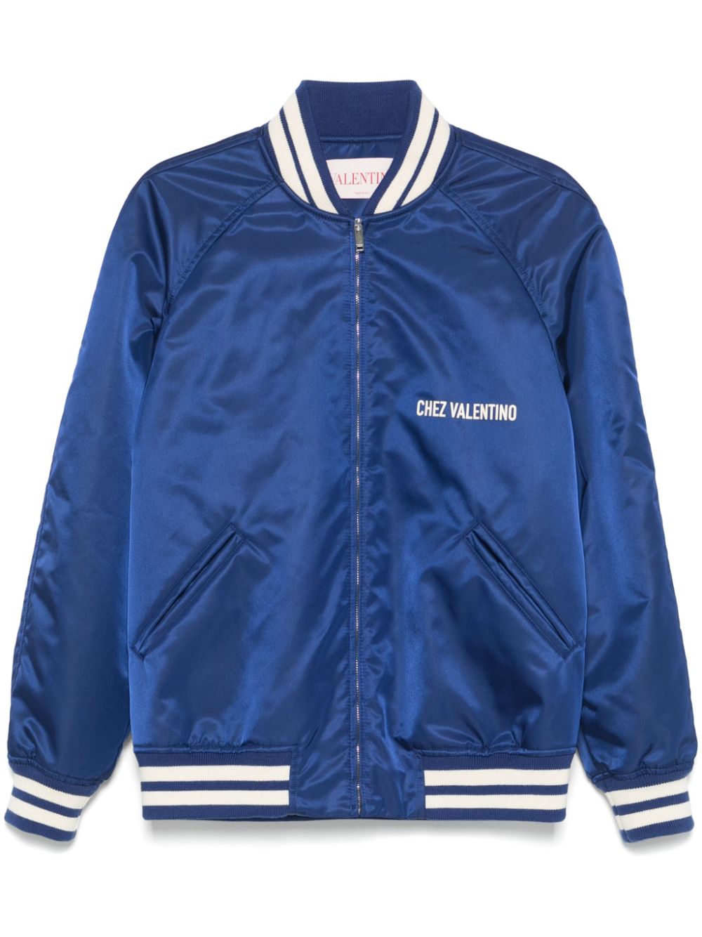 Valentino Coats Blue Polyamide