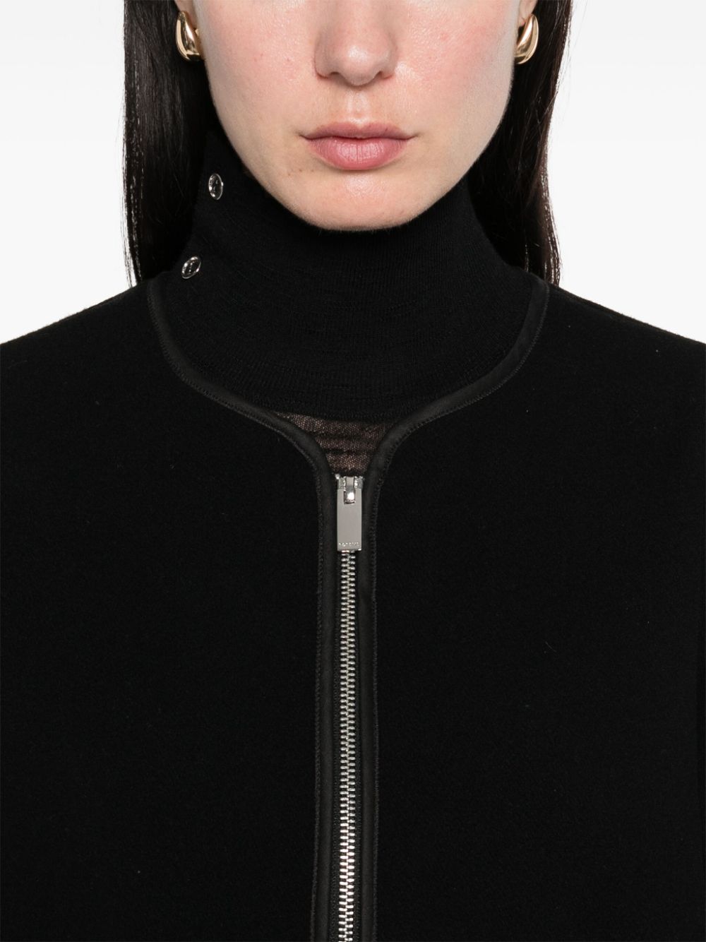 Toteme Pre Jackets Black Wool Polyamide