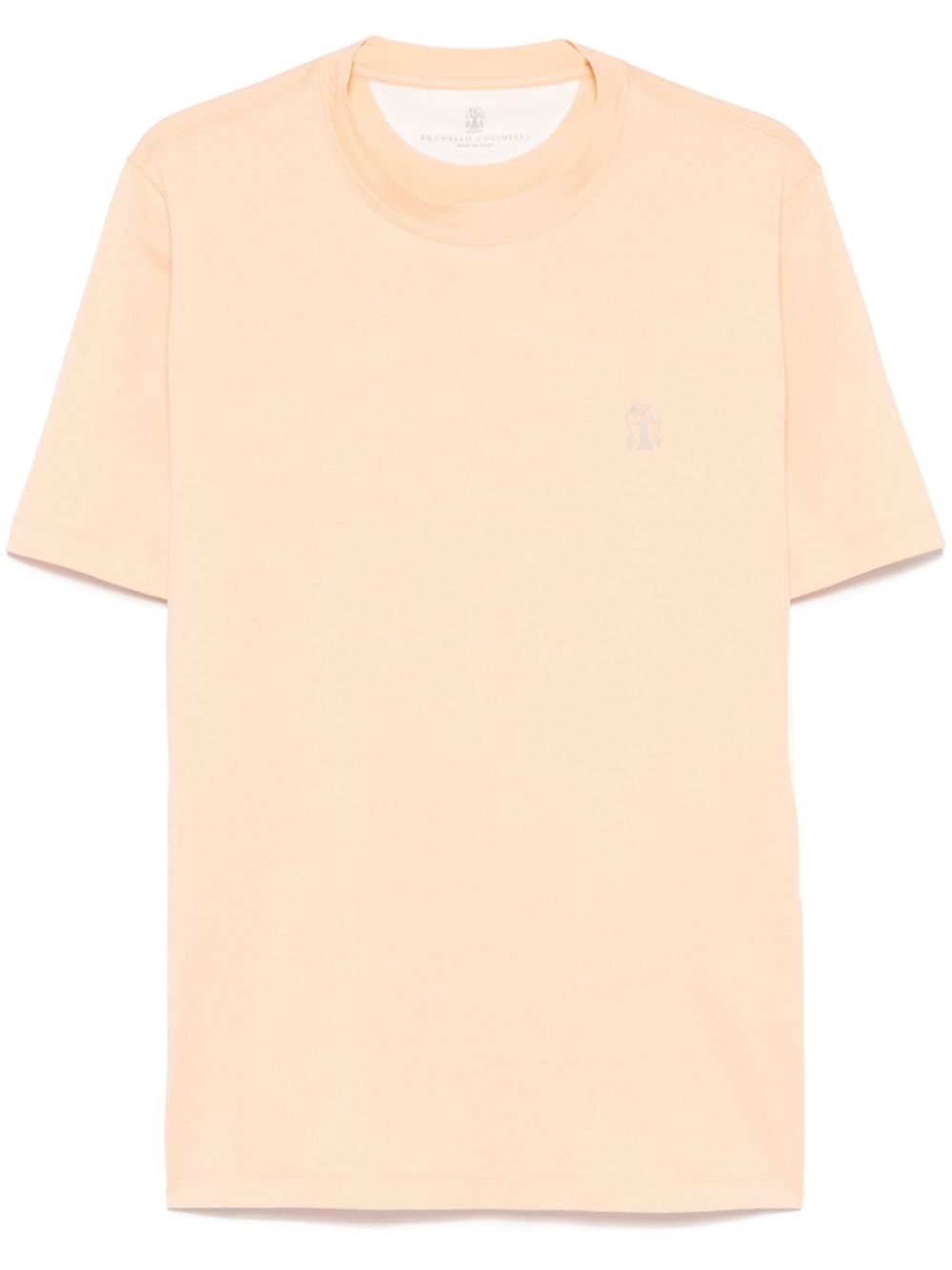 Brunello Cucinelli T-Shirts And Polos Arancio Cotton