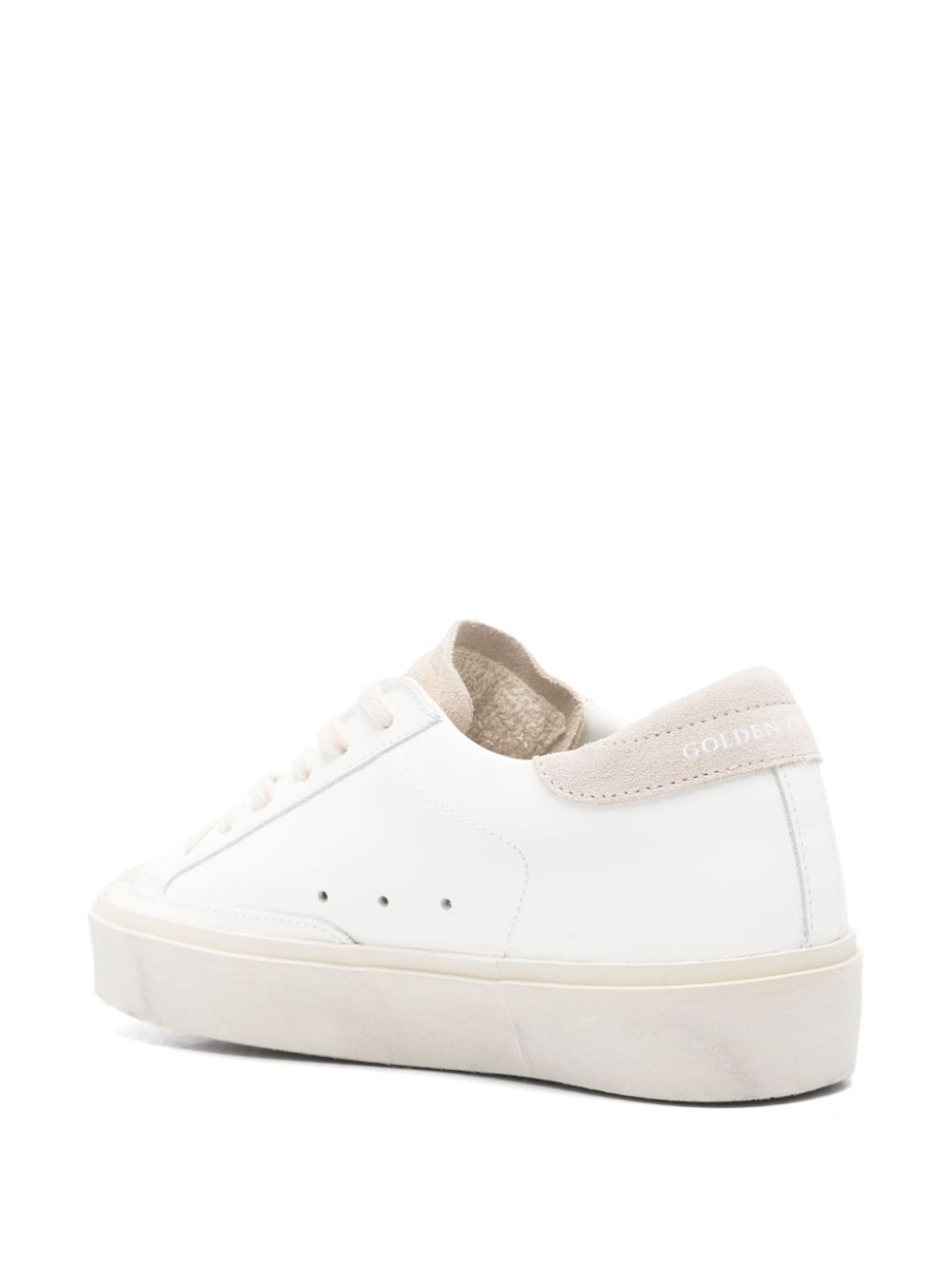 Golden Goose Sneakers Beige Calf Leather