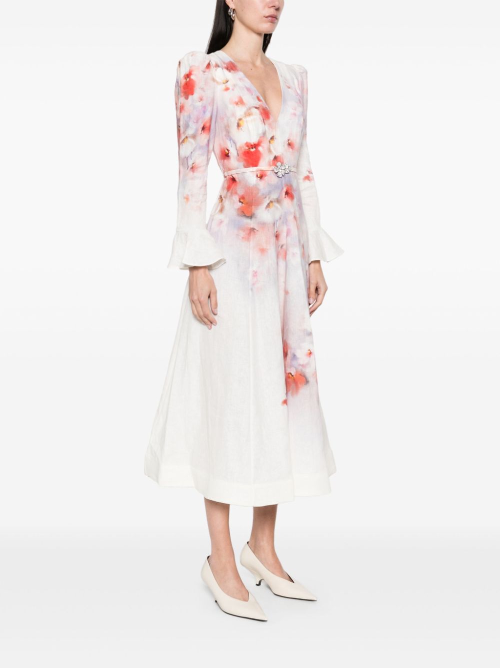 Zimmermann Dresses Red Linen
