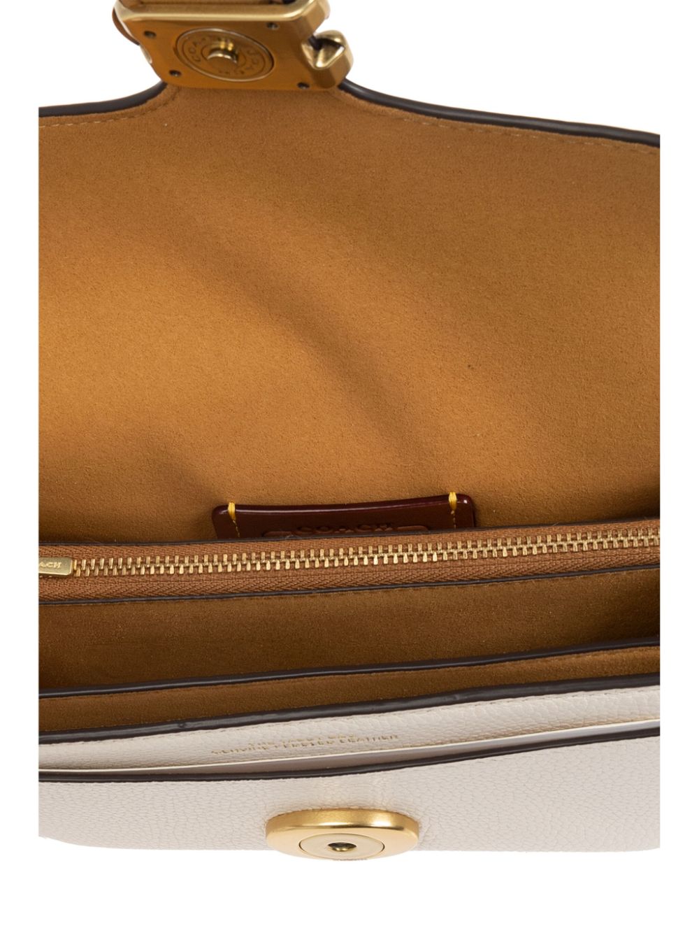 Coach Bags White Calf Leather