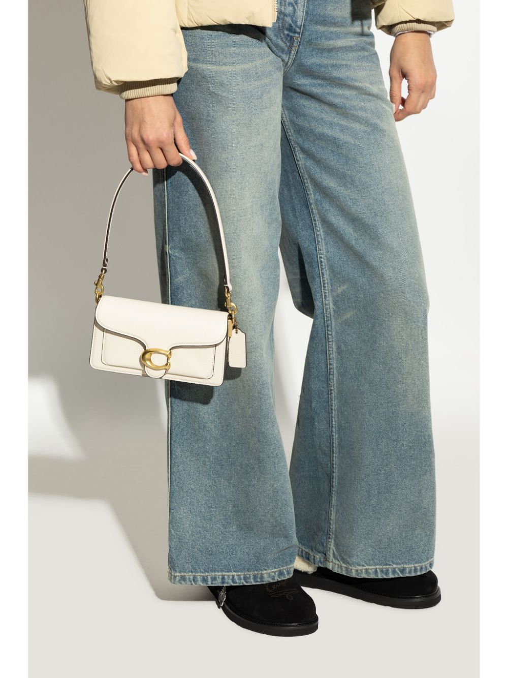 Coach Bags White Calf Leather