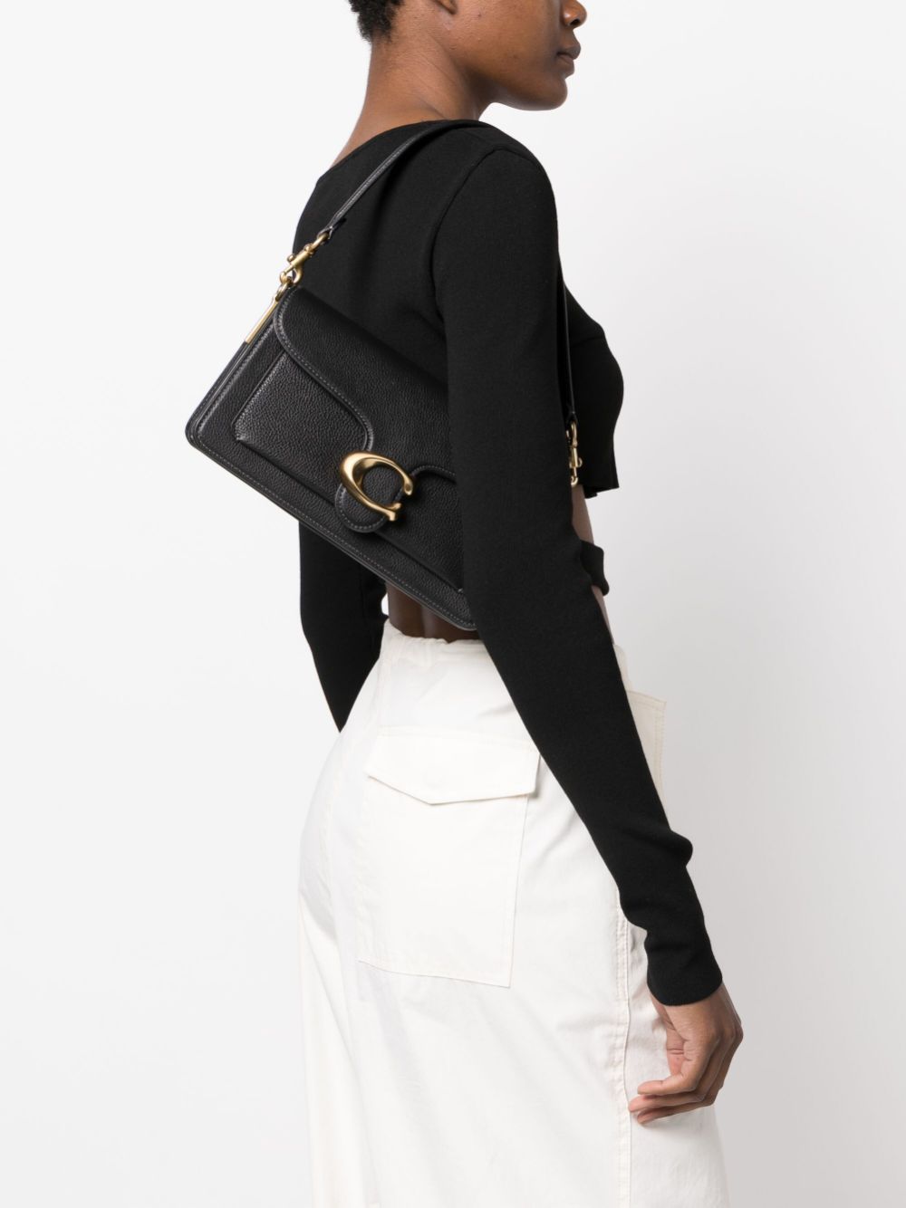 Coach Bags Black Calf Leather