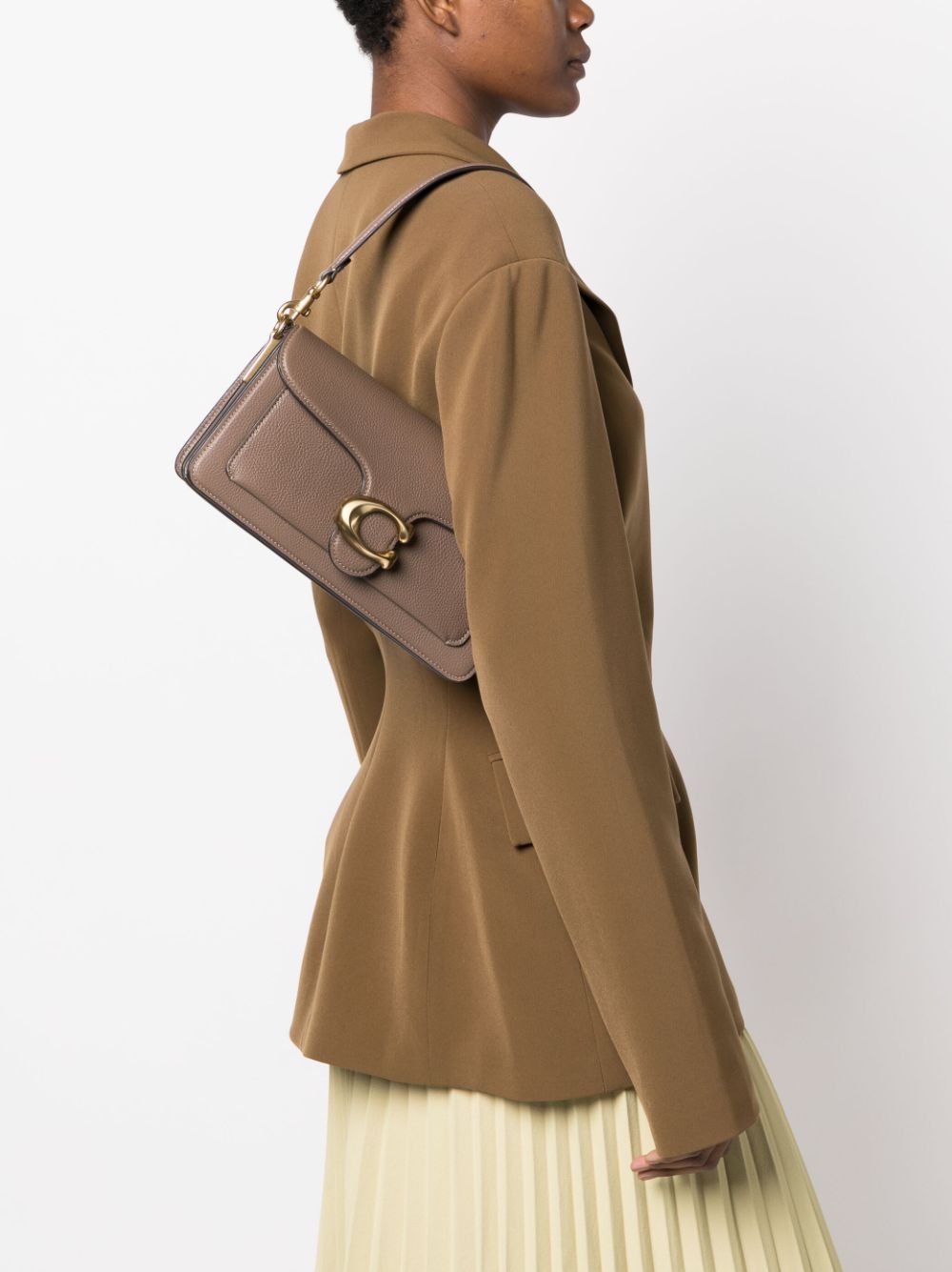 Coach Bags Dove Grey Calf Leather