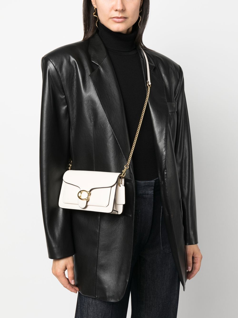 Coach Bags White Calf Leather