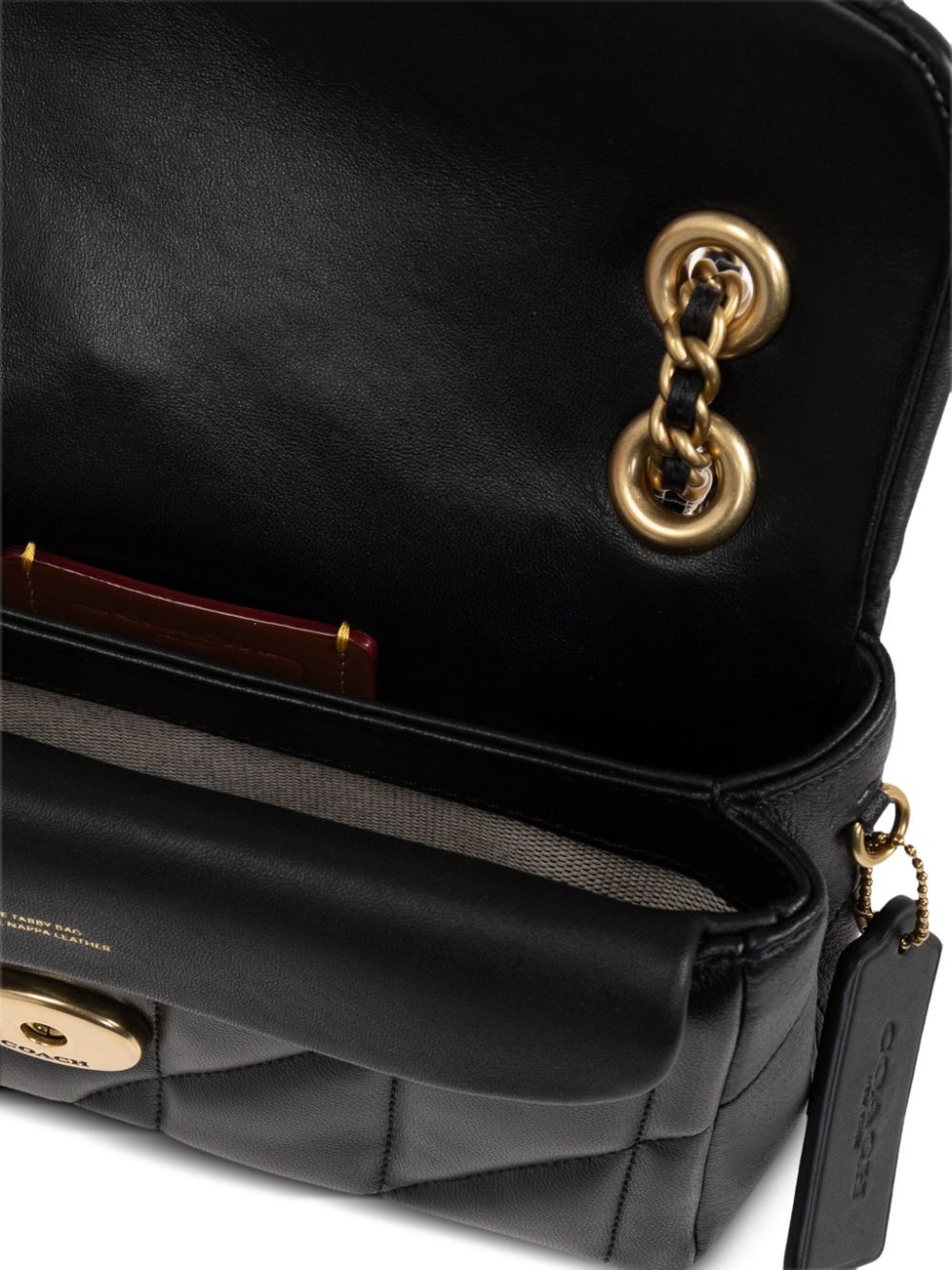 Coach Bags Black Nappa