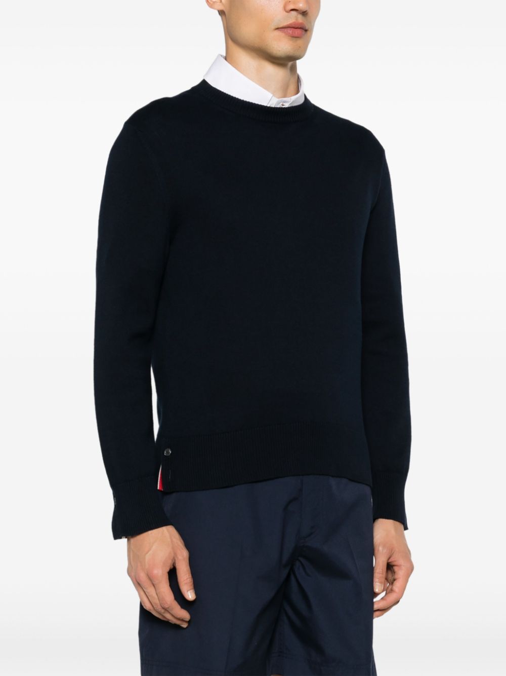 Thom Browne Sweaters Blue Cotton