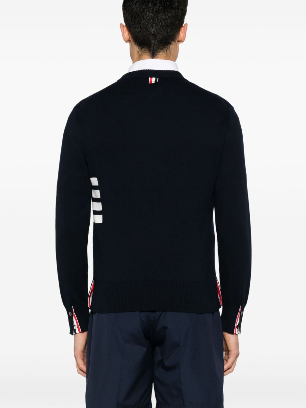 Thom Browne Sweaters Blue Cotton