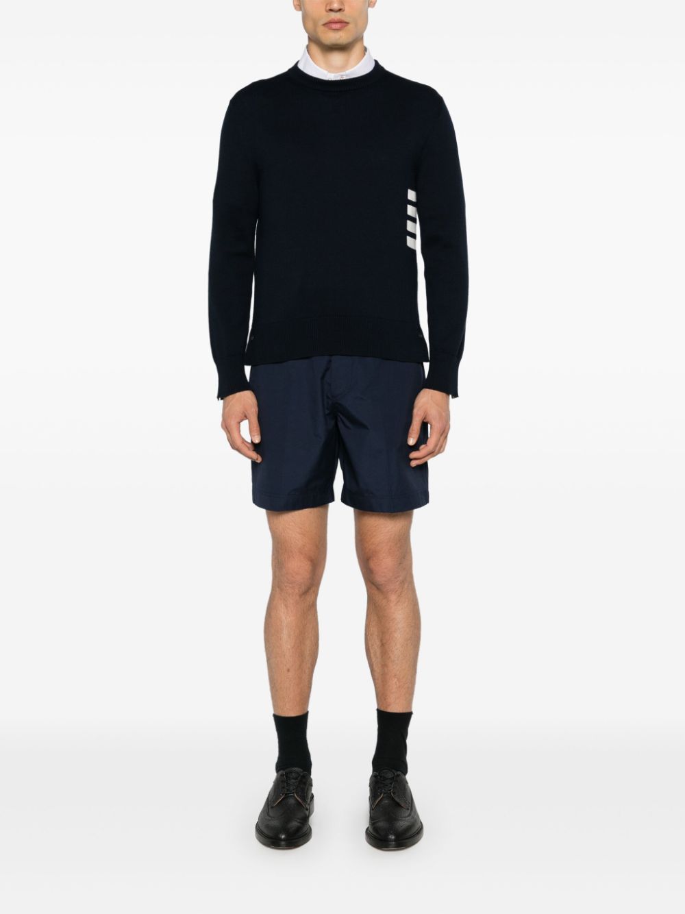 Thom Browne Sweaters Blue Cotton