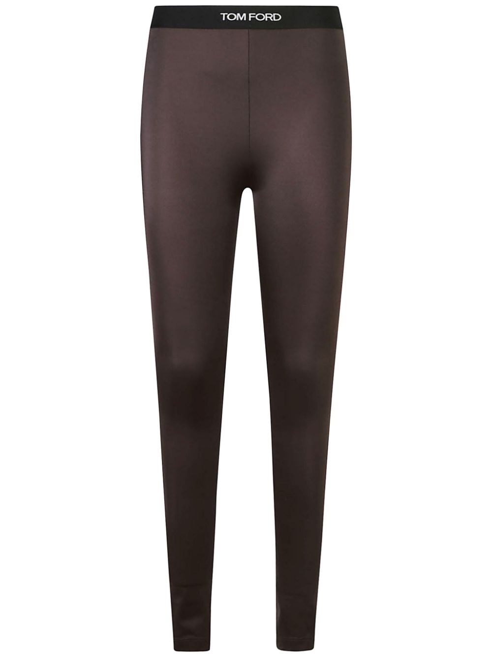 Tom Ford Trousers Marrone Scuro Polyamide