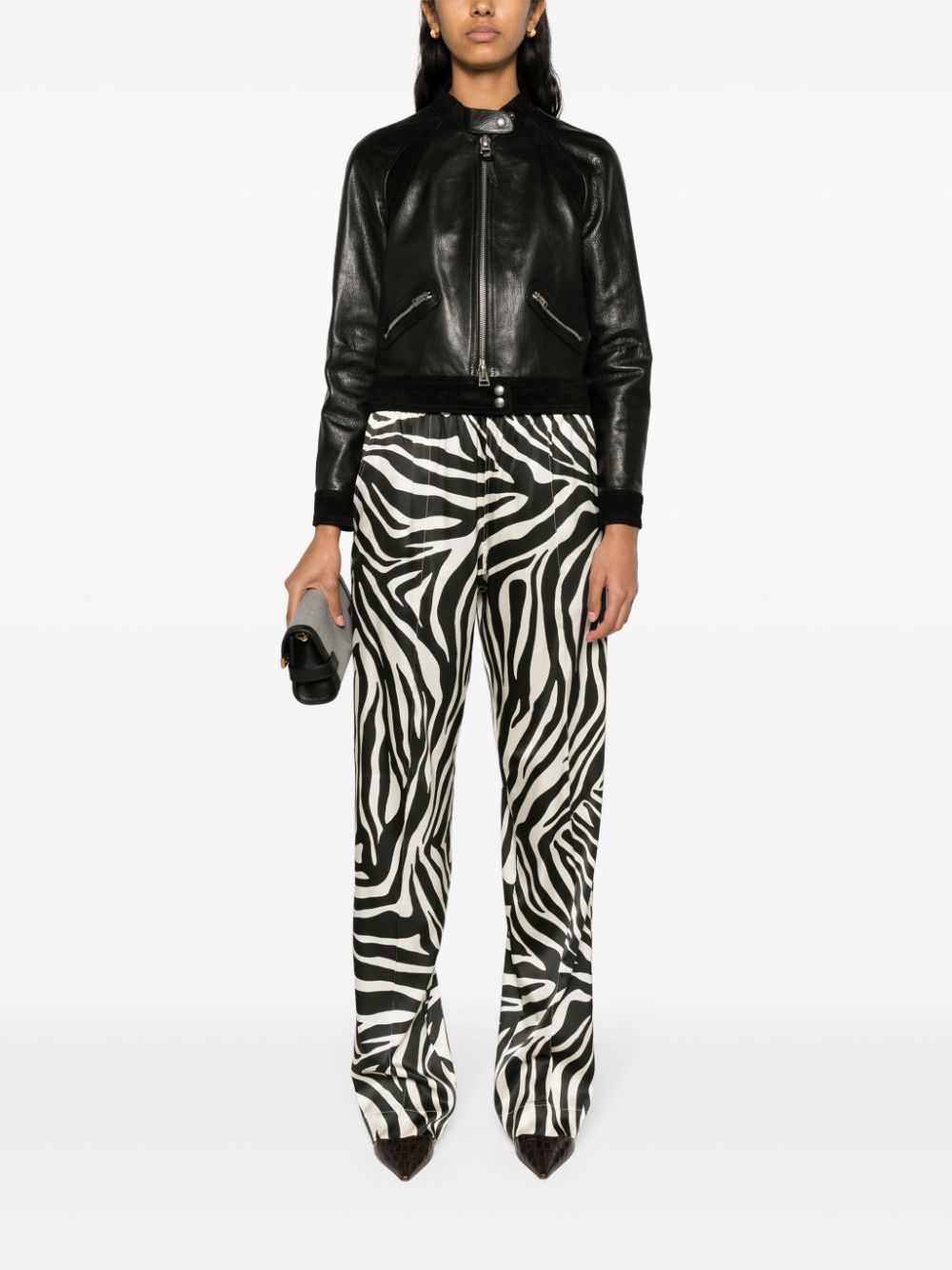 Tom Ford Trousers Zebrato Silk