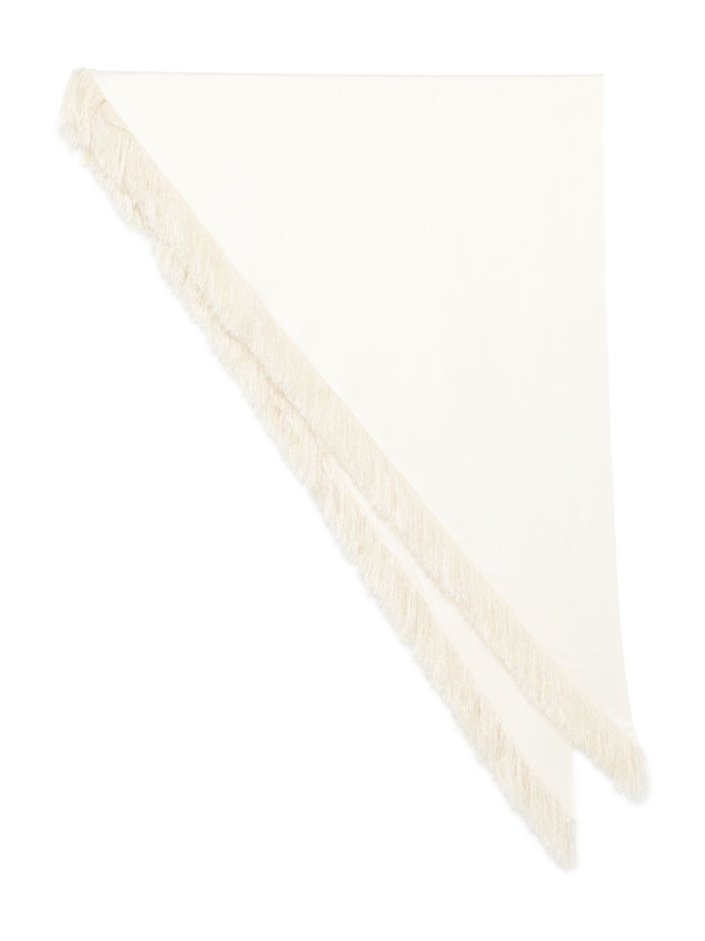 Toteme Pre Scarfs White Viscose Acetate